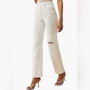 Reformation Cowboy High Waist Straight Leg Jeans